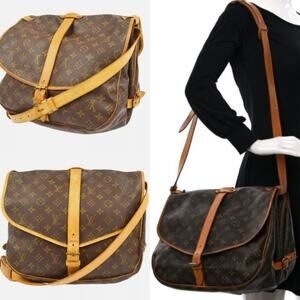 💎✨BEAUTIFUL✨💎AUTHENTIC Louis Vuitton Saumur 35 Crossbody Shoulder bag